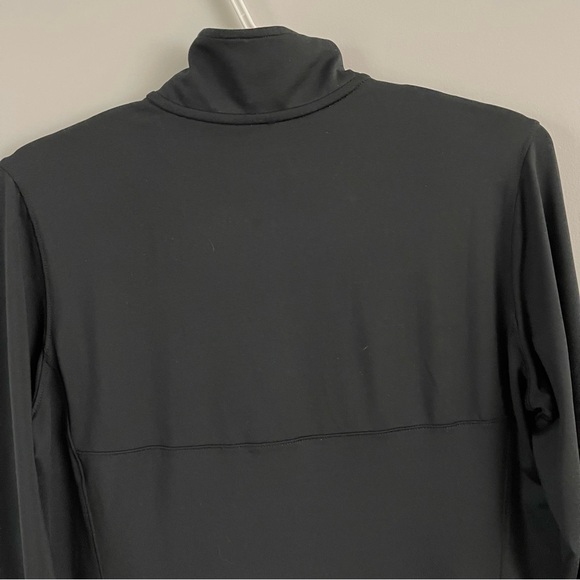 Nike Golf Dri Fit 1/2 Zip Pullover Black Size Medium - Picture 5 of 6